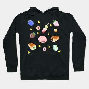 Pastry Pattern Party Hoodie